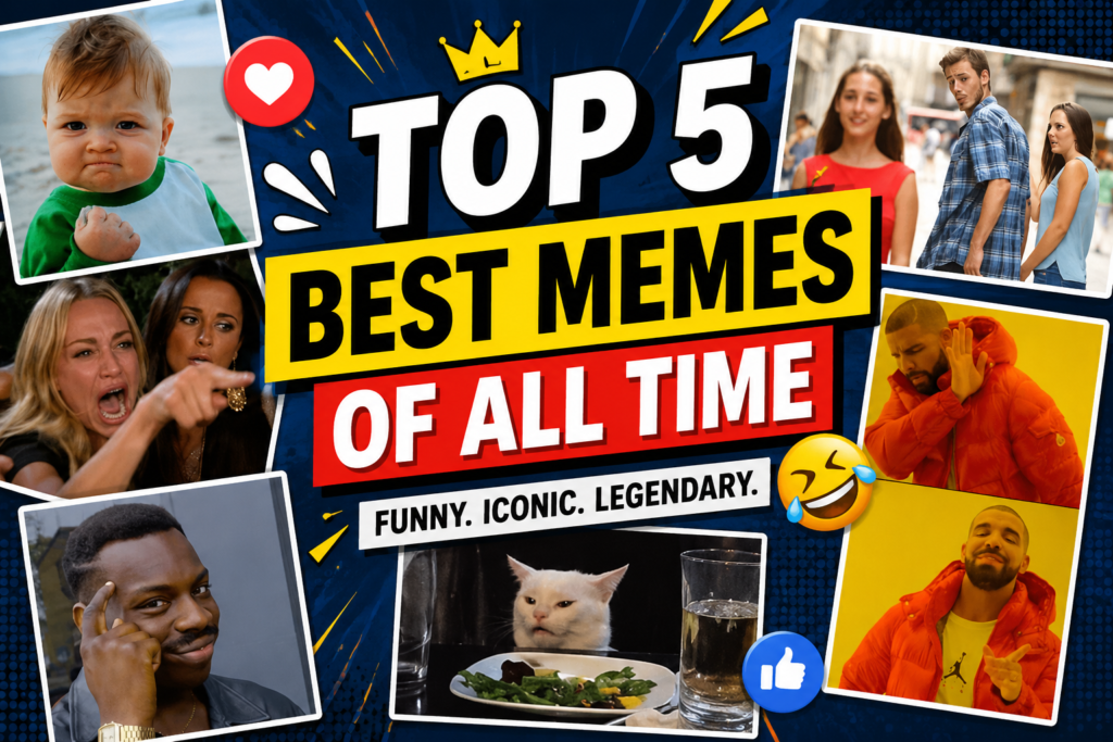 Trending memes today top 5 memes