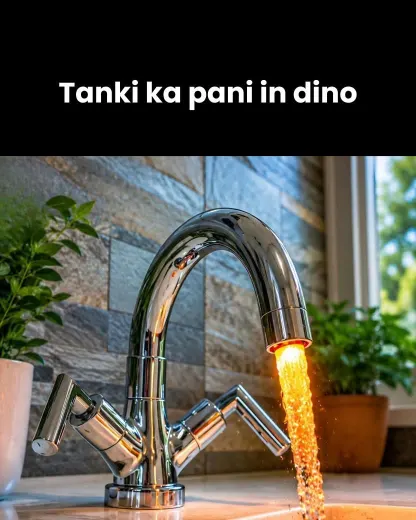 tanki ka pani in dion